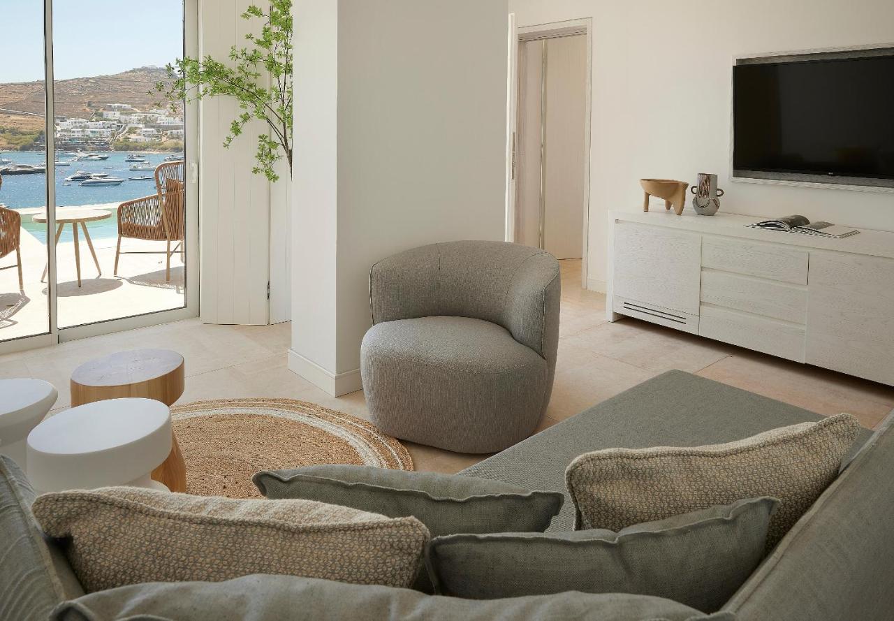 Once In Mykonos - Designed For Adults Hotel ออร์นอส ภายนอก รูปภาพ