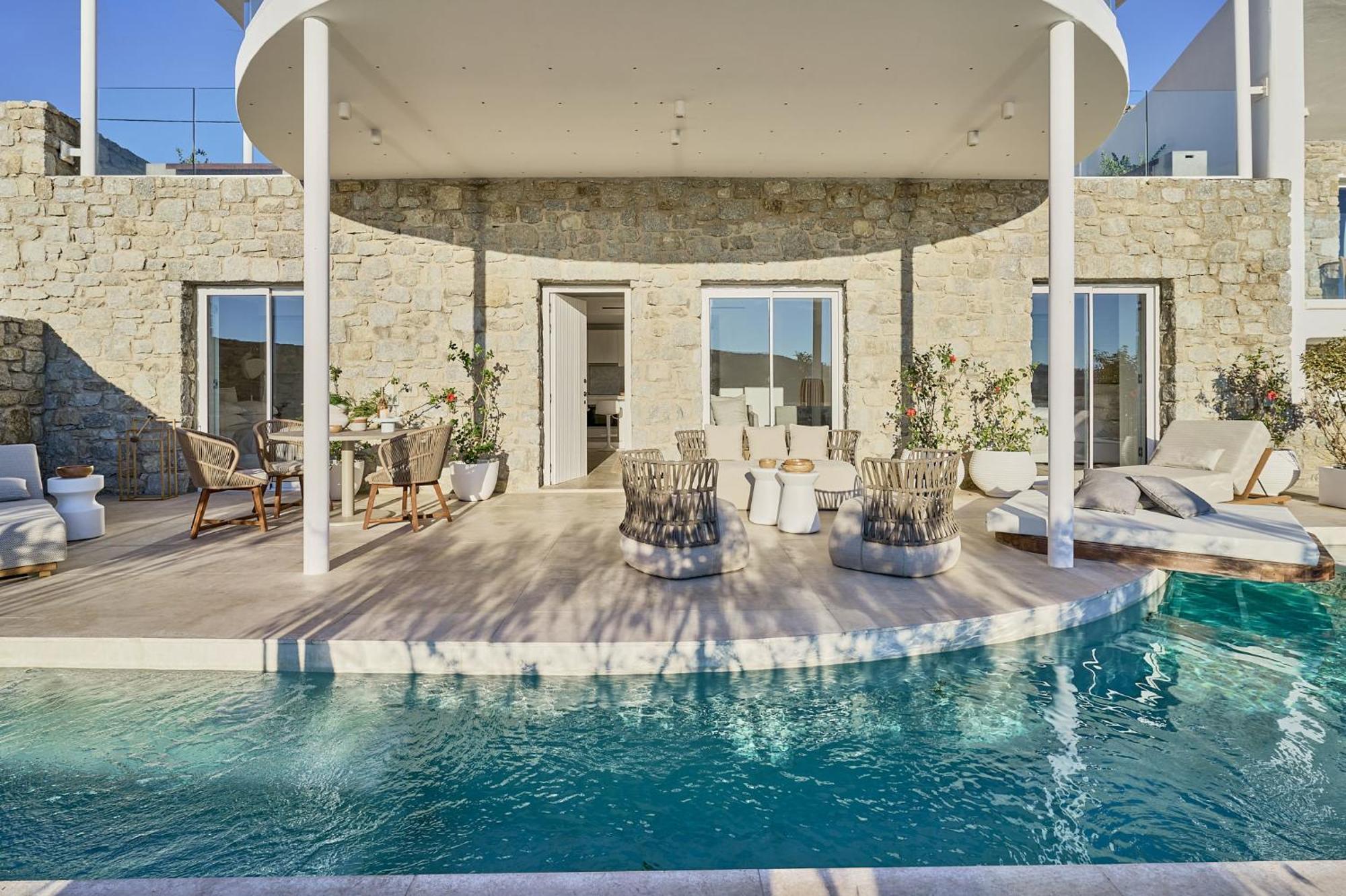 Once In Mykonos - Designed For Adults Hotel ออร์นอส ภายนอก รูปภาพ